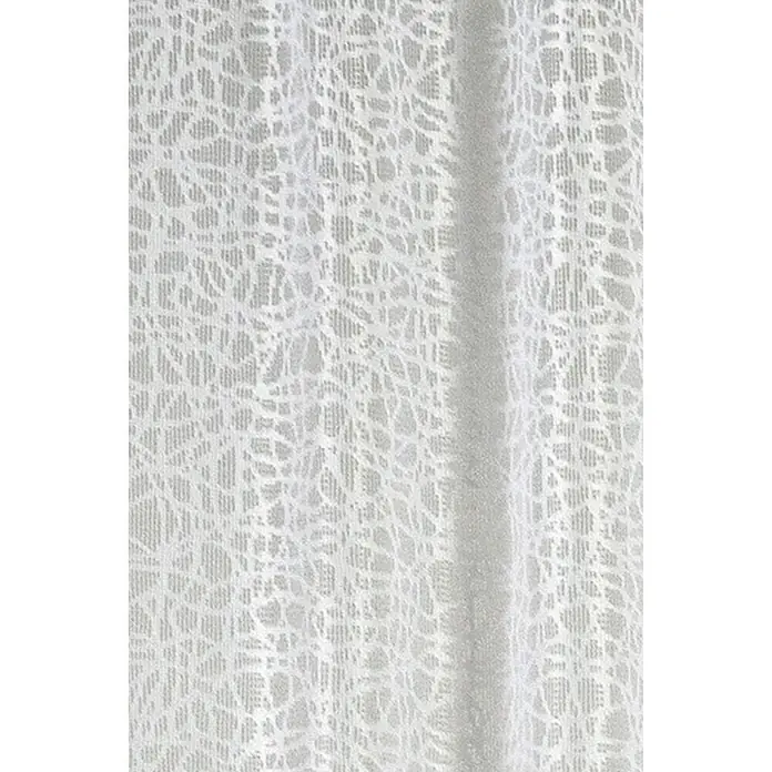 Elbersdrucke Bistrogardine Membran - 160 x 45 cm, 100 % Polyester, Uni, Weiß - Detailaufnahme