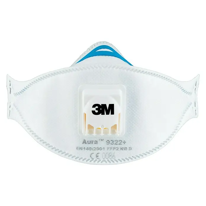 3M Aura Mascarilla 9322 - Clase de filtro: FFP2, 2 ud.