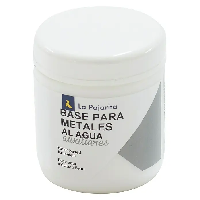 La Pajarita Imprimación de color Base para metales - Blanco, 250 ml, Mate