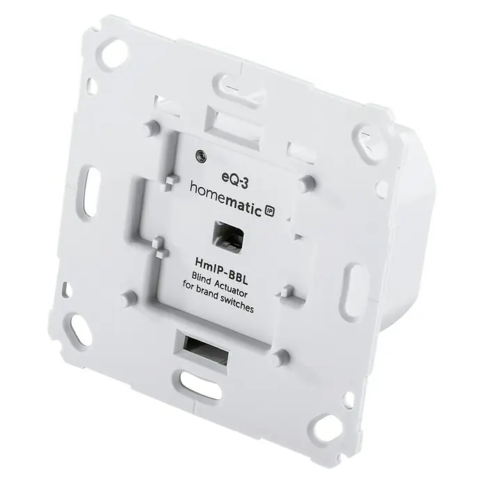 Homematic IP Jalousieschalter HmIP-BBL - 230 V/50 Hz, Unterputz, 37 x 71 x 71 mm - Linke Seitenansicht