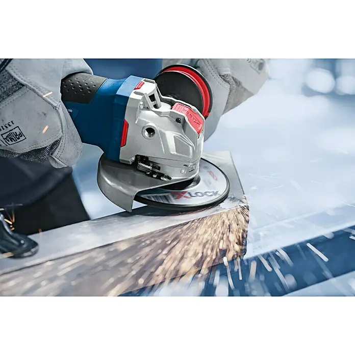 Bosch Professional X-Lock Winkelschleifer GWX 750-125 X-Lock - 750 W, Durchmesser Scheibe: 125 mm, Leerlaufdrehzahl: 11.000 U/min