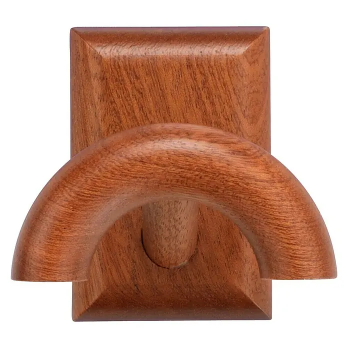 Inofix Colgador adhesivo Sapelly - 1 ud., Madera, Marrón