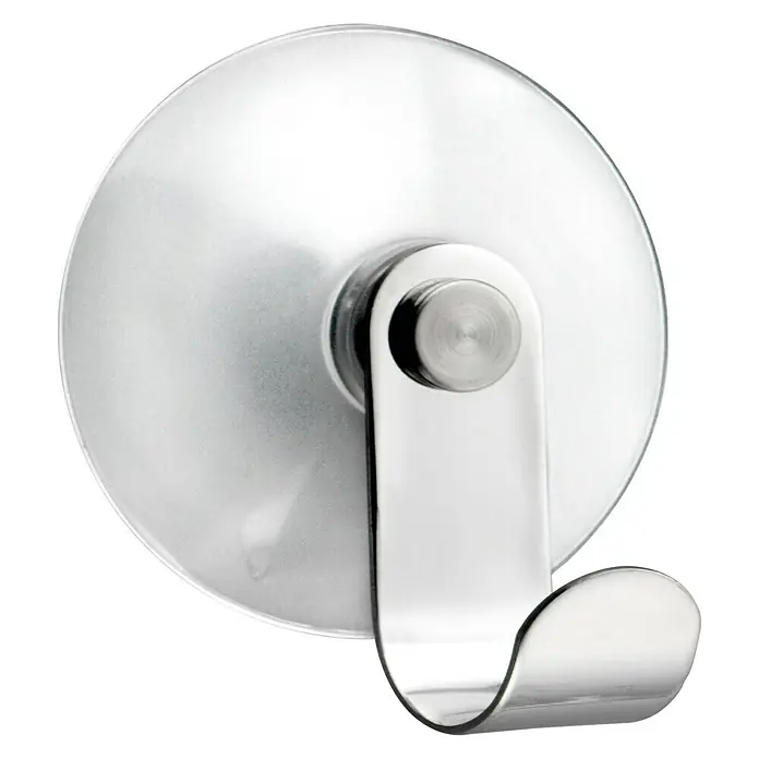 Inofix Colgador con ventosa 1230 - 2 ud., Cromado