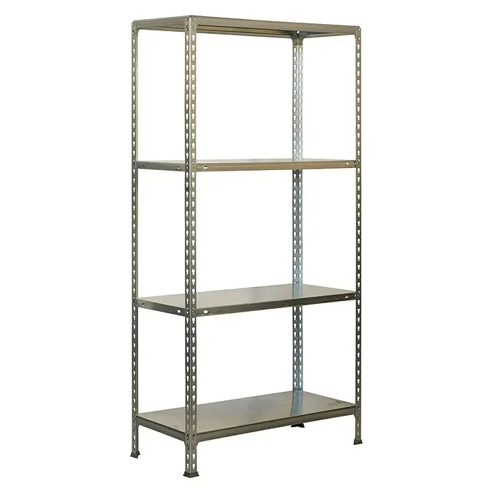 Simonrack Simonclick Estantería metálica Ecoclick - L x An x Al: 30 x 90 x 150 cm, Capacidad de carga: 70 kg/balda, Número de baldas: 3 ud., Galvanizado