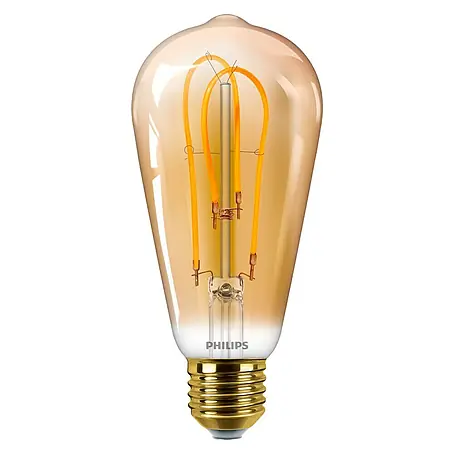 Philips  Bombilla LED Vintage Gold