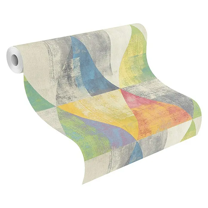 Rasch Hyde Park Vliestapete - Bunt, Grafisch, 10,05 x 0,53 m - Anwendungsbeispiel