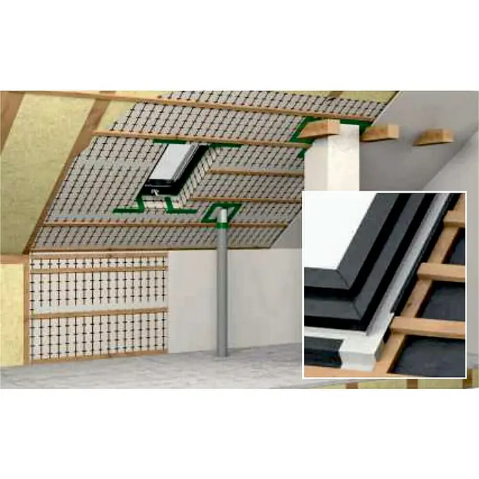 Probau Klebeband Systape - 25 m x 60 mm - Stimmungsaufnahme