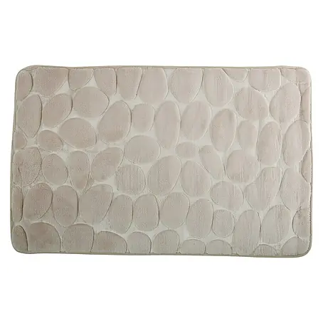 MSV  Alfombra para baño Piedras