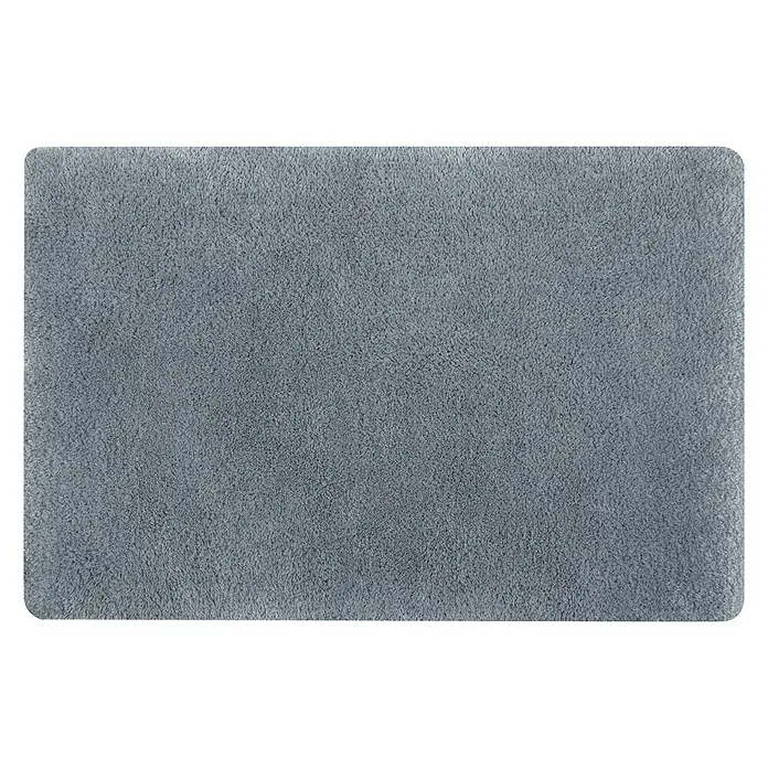 MSV Alfombra para baño Fino - 40 x 60 cm, Gris