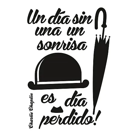 Adhesivos decorativos textos: Sonrisas