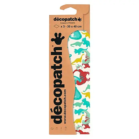 Décopatch  Papel decorativo Dinosaurio