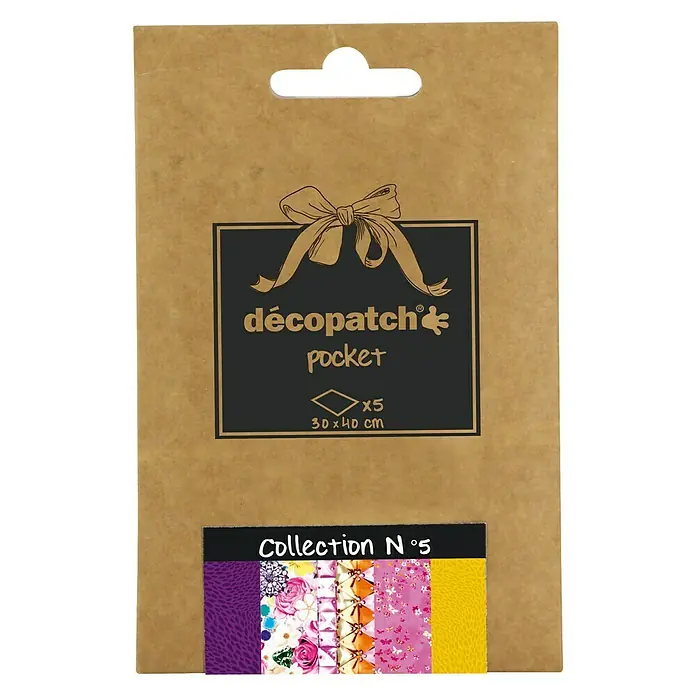 Décopatch Papel decorativo Pocket N5 - 40 x 30 cm, Papel