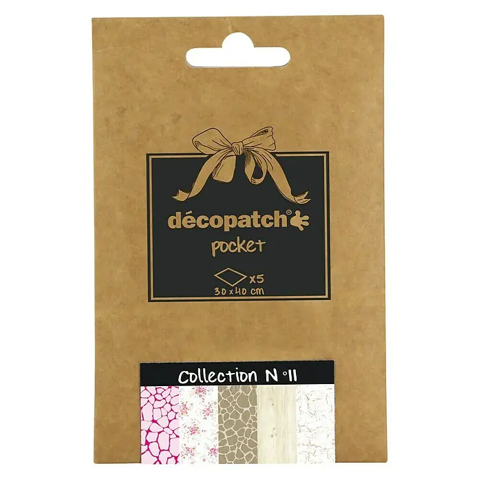 Décopatch Papel decorativo Pocket N11 - 40 x 30 cm, Papel