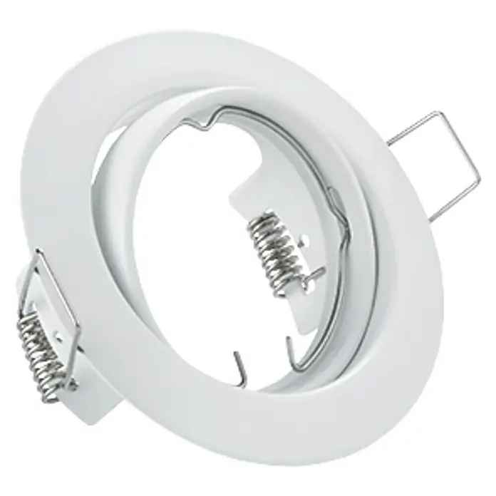 Trio Lighting Foco empotrable Jura - 15 W, GU10, Blanco, Diámetro: 8,3 cm