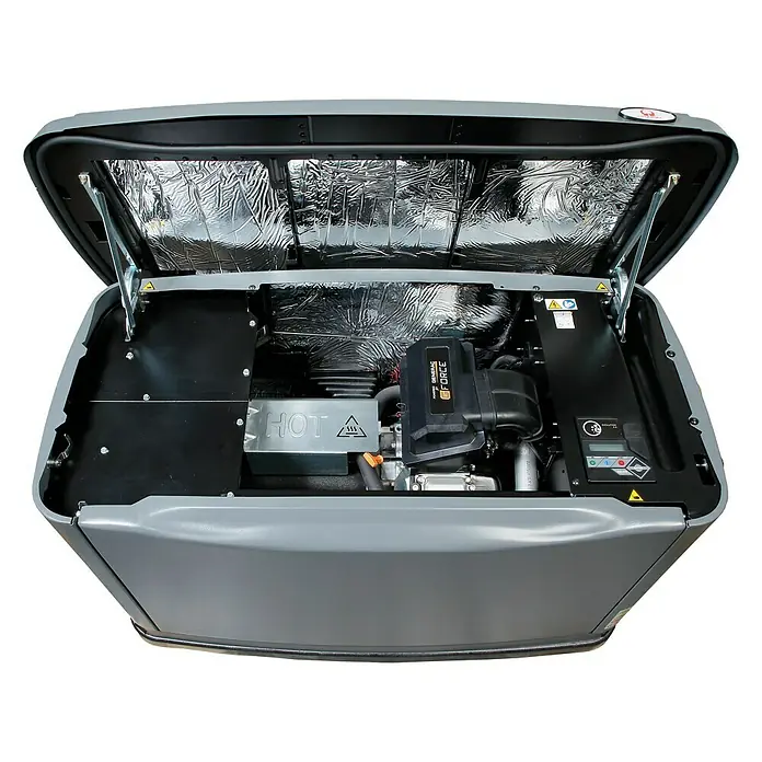 Pramac Generador GA20000 trifásico a gas - 20.000 W/400 V, Método de arranque: Eléctrico