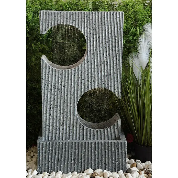 Silex Kunststeinbrunnen Stockholm - 50 x 28 x 91 cm - Stimmungsaufnahme
