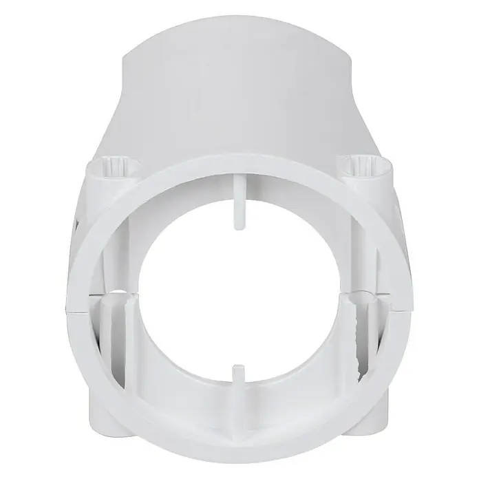 Homematic IP Diebstahlsicherung für Heizkörperthermostate - L x B x H: 46 x 23 x 46 mm - Vorderansicht