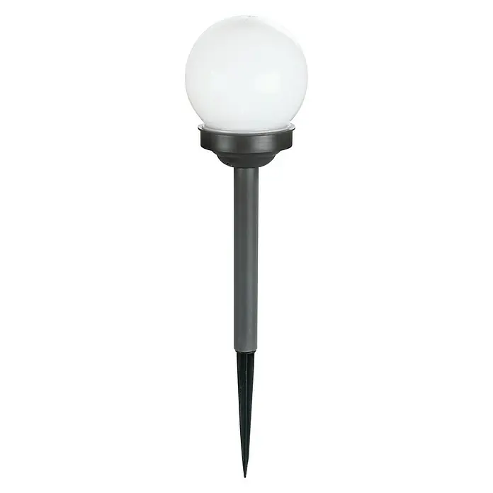 Globo Solarna kuglasta svjetiljka - Štap za zabijanje u zemlju, Ø x V: 10 x 39 cm, LED