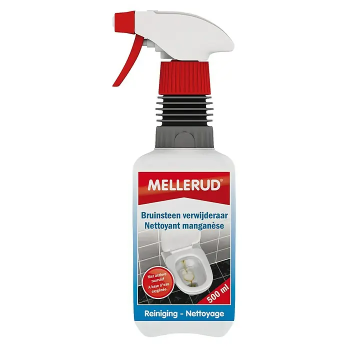 Mellerud Bruinsteenverwijderaar - 500 ml, Fles met spuitpistool