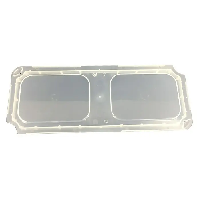 Surplus Systems Deckel 1/4 quer - Passend für: Surplus Systems Boxen-Einsatz, L x B x H: 358 x 139 x 15 mm, Transparent - Ansicht von oben