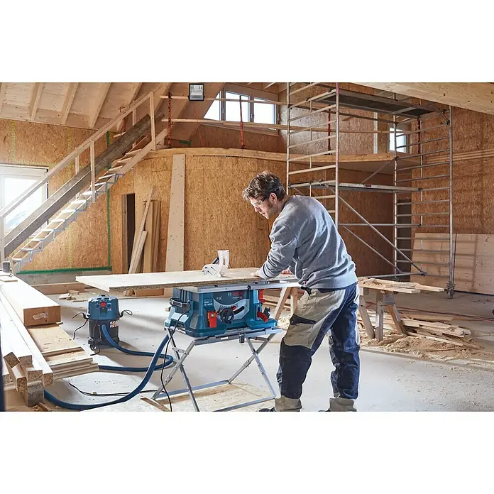 Bosch Professional Tischkreissäge GTS 635-216 - 1.600 W, Durchmesser Sägeblatt: 216 mm, Ohne Untergestell