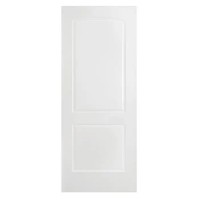 Solid Elements Puerta corredera de madera Bremen - 62,5 x 203 cm, Blanco, Macizo