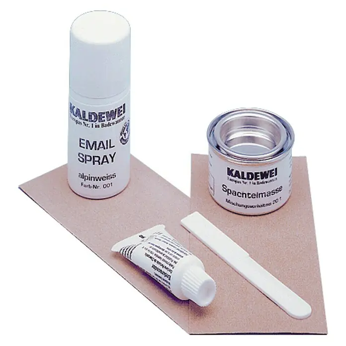 Kaldewei Reparatur-Set - Alpinweiß - Vorderansicht