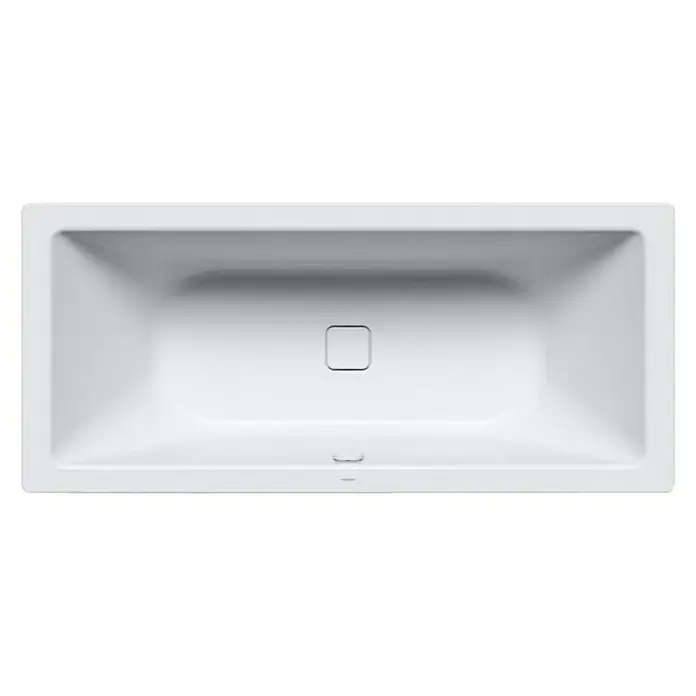 Kaldewei Badewanne Conoduo 733 - 180 x 80 cm, Stahl-Email, Alpinweiß - Vorderansicht
