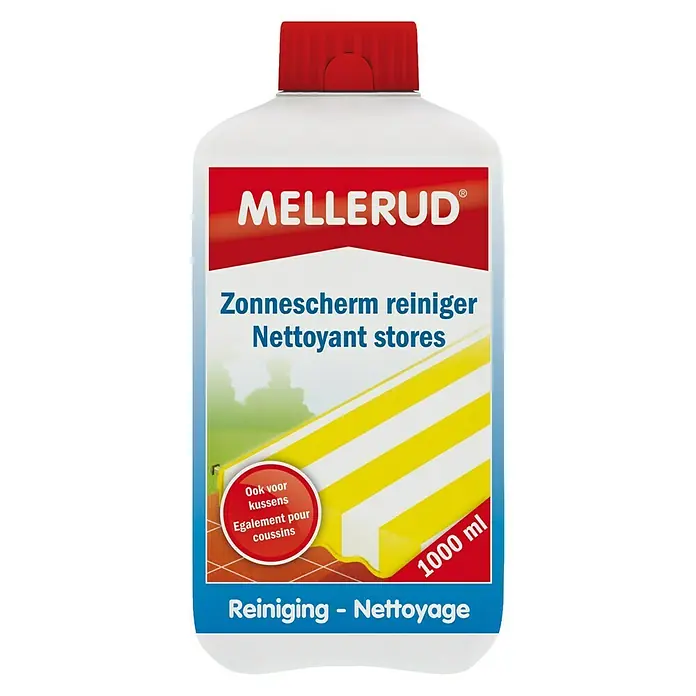 Mellerud Reinigingsmiddel Zonnescherm - 1 l, Fles met kindveilige sluiting