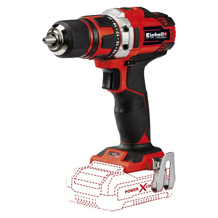 Bosch Akku-Bohrschrauber TE-CD 18/40 Li-Solo - 18 V, Leerlaufdrehzahl: 0 U/min - 1.500 U/min