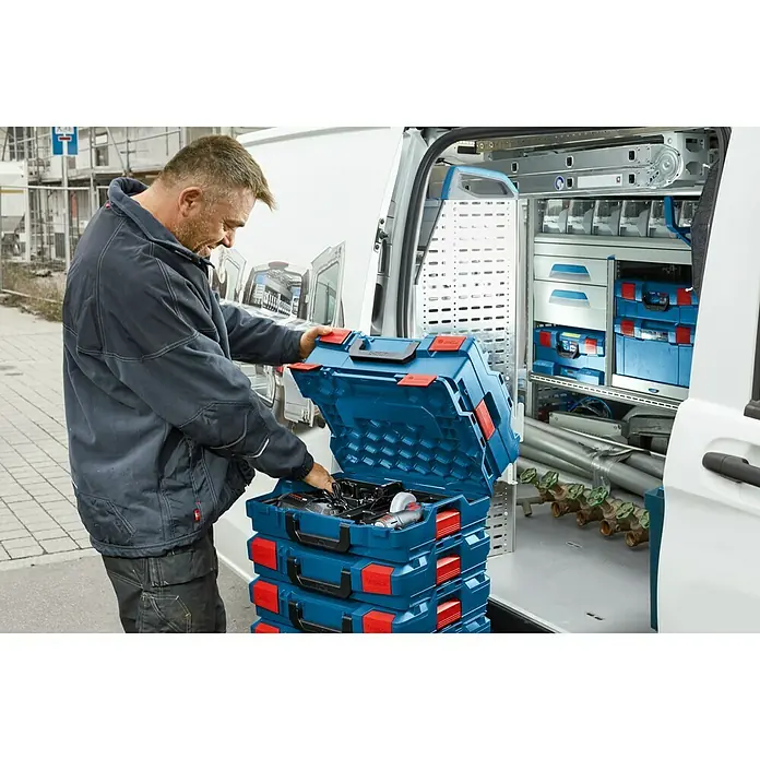 Bosch Professional Werkzeugkoffer L-Boxx 136 - L x B x H: 357 x 442 x 151 mm, ABS