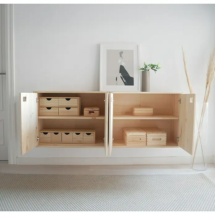 Astigarraga Dinamic Schrank - L x B x H: 33 x 70,8 x 53,5 cm, Kiefernholz