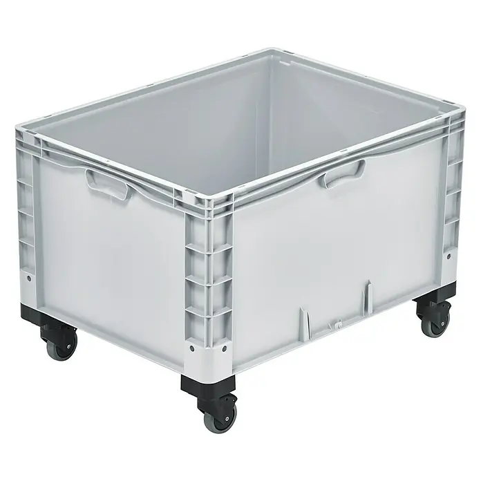 Surplus Systems Rollen-Set - Passend für: Surplus Systems Euronormboxen, Stecken, Mit Feststellbremse