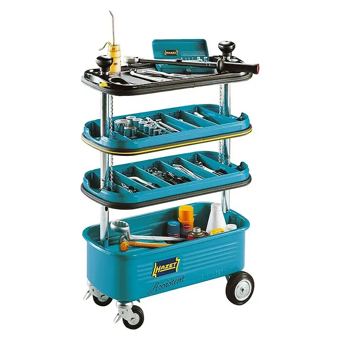 Hazet Werkstattwagen Assistent 166N - Ohne Werkzeug, L x B x H: 350 x 680 x 465 mm - Stimmungsaufnahme