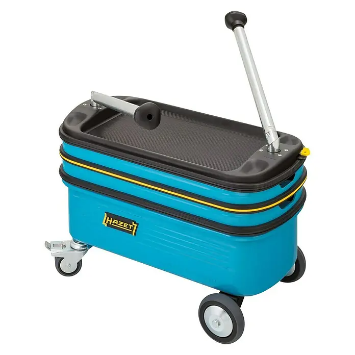 Hazet Werkstattwagen Assistent 166N - Ohne Werkzeug, L x B x H: 350 x 680 x 465 mm - Detailaufnahme