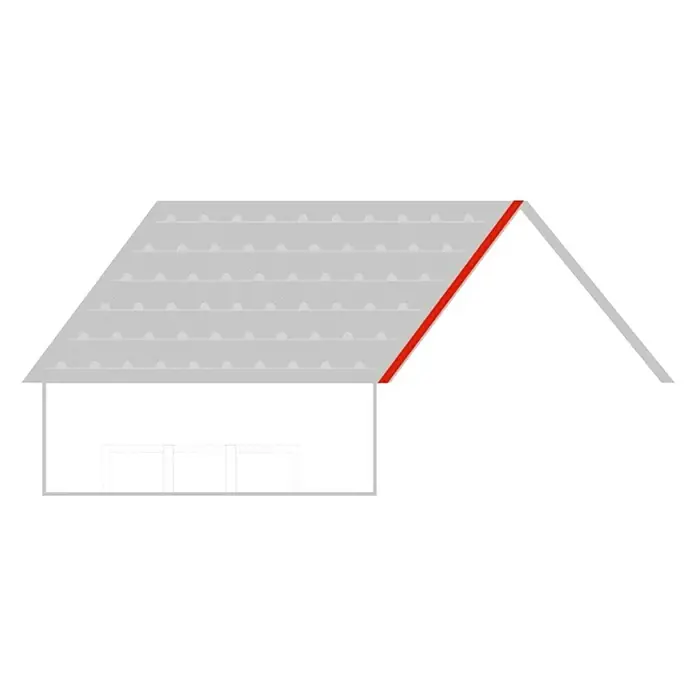 Probau Kantenwinkel PP12 - Grau, Länge: 100 cm, Stahl - Anwendungsbeispiel