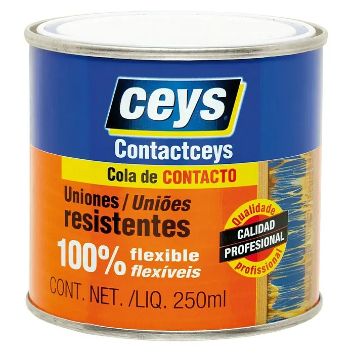 Ceys Adhesivo de contacto - 250 ml, Amarillo