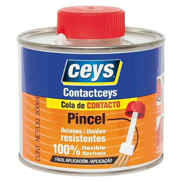 Ceys Adhesivo de contacto con pincel - 500 g