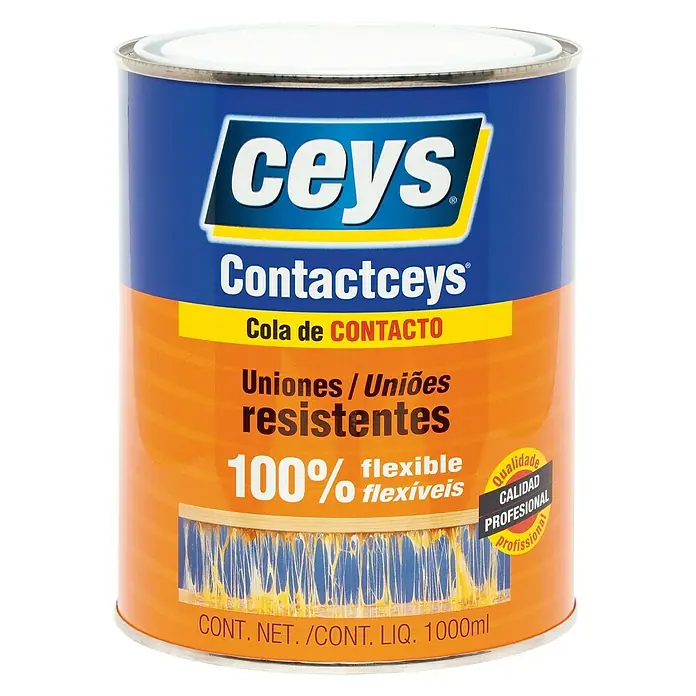 Ceys Adhesivo de contacto - 1 l, Amarillo
