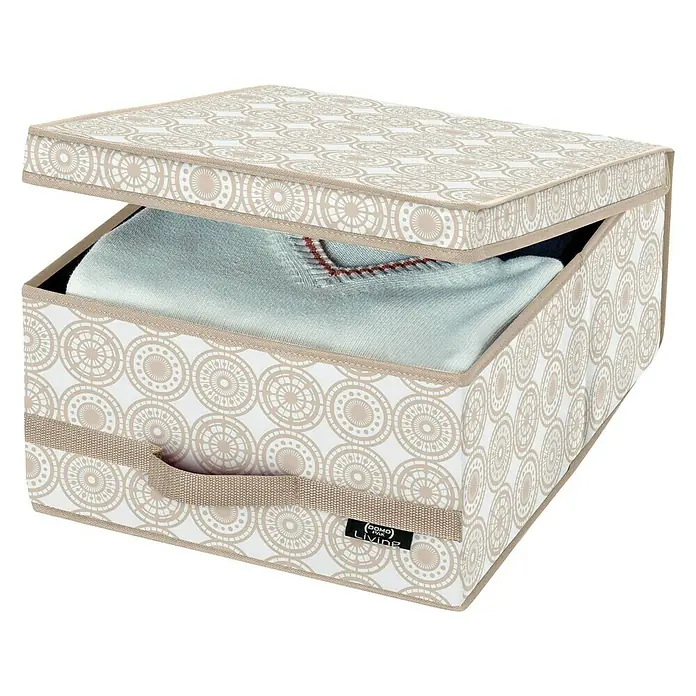 Caja para ropa Ella - 45 x 35 x 18 cm, Plástico