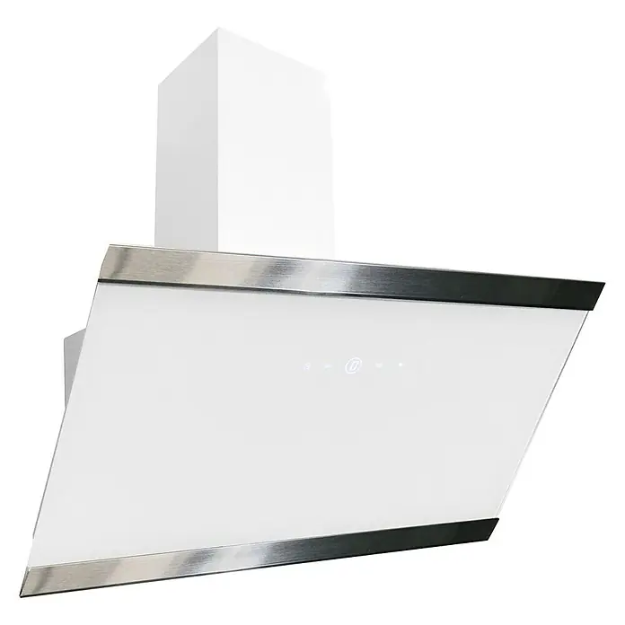 Respekta Schräghaube CH 88090 WA+ - Breite: 90 cm, Max. Luftleistung: 510 m³/h im Normalbetrieb, Weiß