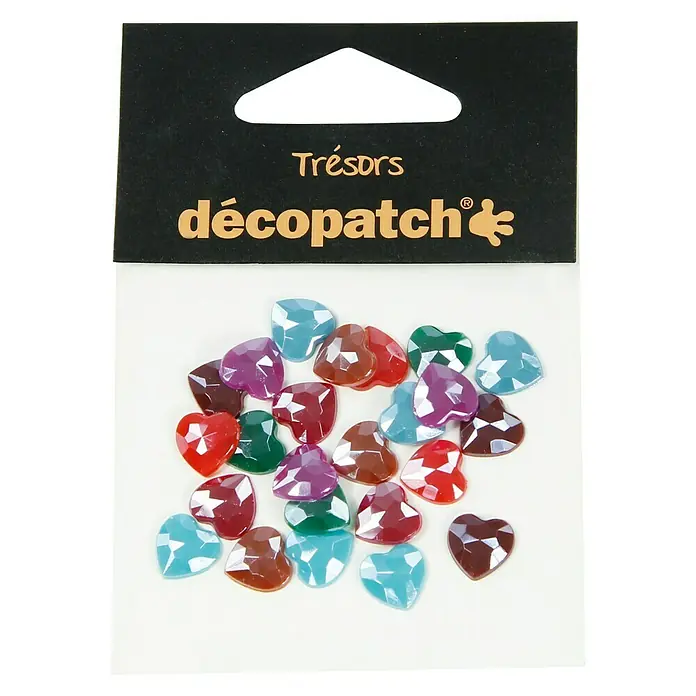 Décopatch Pieza decorativa Trésors Pearl Flashy - 24 ud., 1 x 1 cm