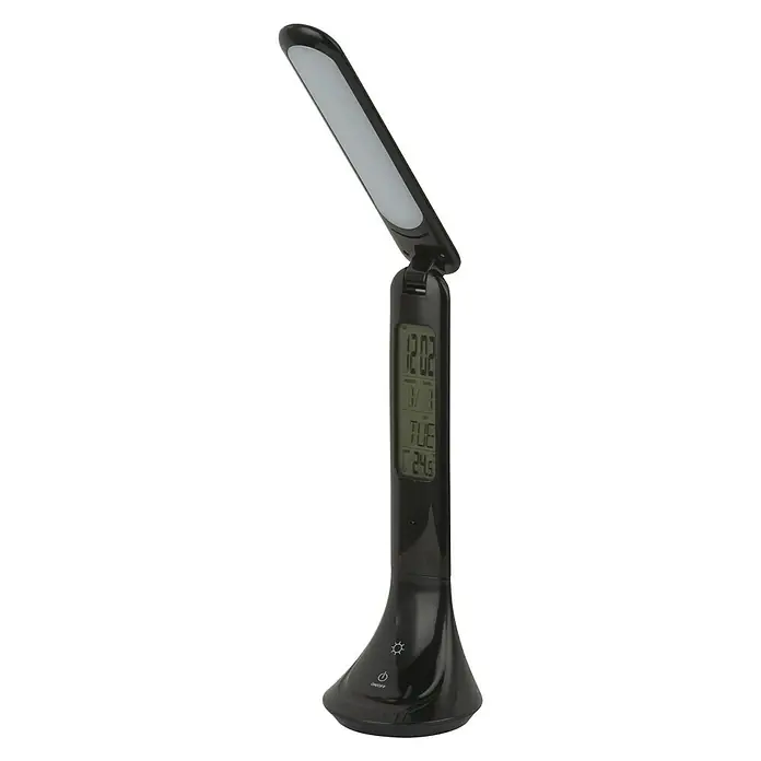 Globo LED-Tischleuchte Tyrell - 4 W, L x B x H: 20 x 9 x 42,5 cm, Schwarz, Neutralweiß