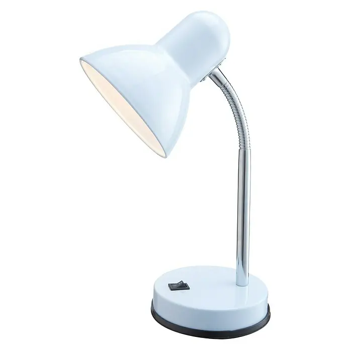 Globo Lámpara de sobremesa Basic - 40 W, L x An x Al: 21,5 x 21,5 x 35 cm, Blanco, E27