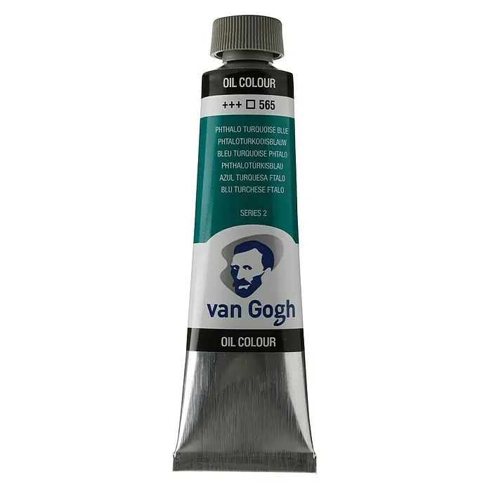 Talens Van Gogh Pintura al óleo azul turquesa ftalo - 40 ml, Tubo