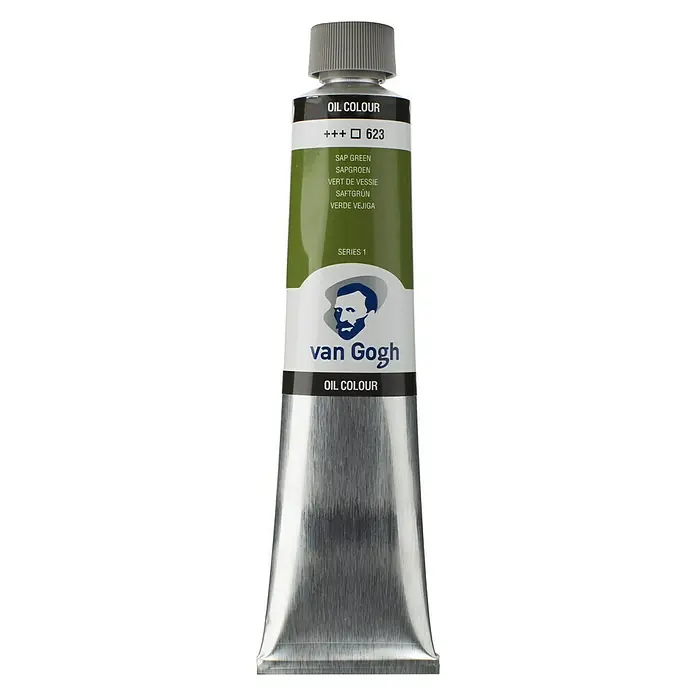 Talens Van Gogh Pintura al óleo - Verde vejiga, 200 ml, Tubo