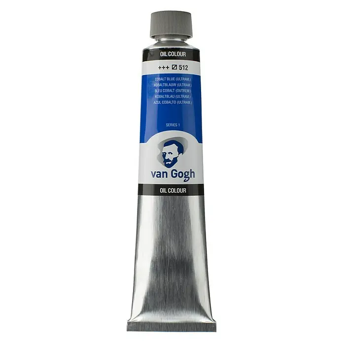 Talens Van Gogh Pintura al óleo - Azul cobalto ultramar, 200 ml, Tubo