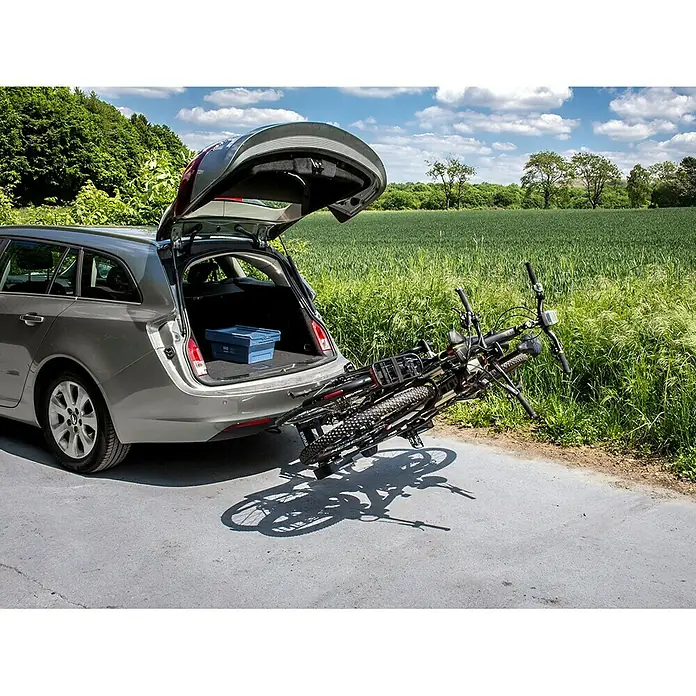 Eufab Fahrradträger Premium II - Geeignet für: E-Bikes, Traglast: 60 kg - Anwendungsbeispiel