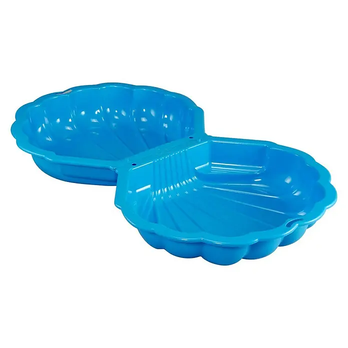 Wasser- & Sandmuschel Mini Sandy - Blau, 77 x 87 x 21 cm - Linke Seitenansicht