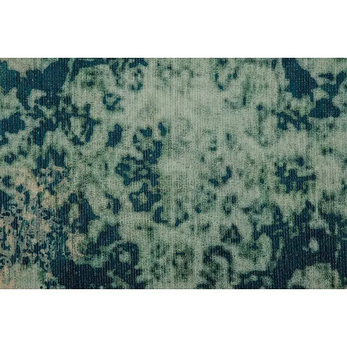 Kayoom Kurzflorteppich Vintage - Dunkelgrün, 230 x 160 cm, 100 % Polyacryl - Detailaufnahme